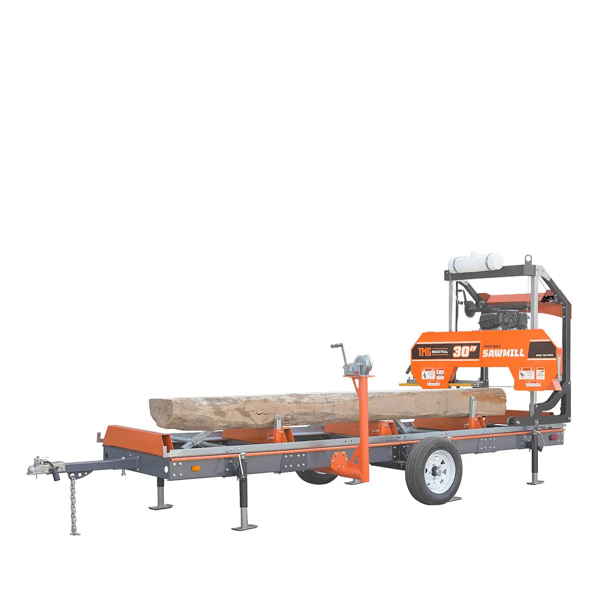 Mobility Combo Kit for Sawmill PSM27 & PSM30, Rubber Torsion Axle, Sawhead Lockdown, Wheel Fenders, Wiring Harness, TMG-PSM27-30-Mjack