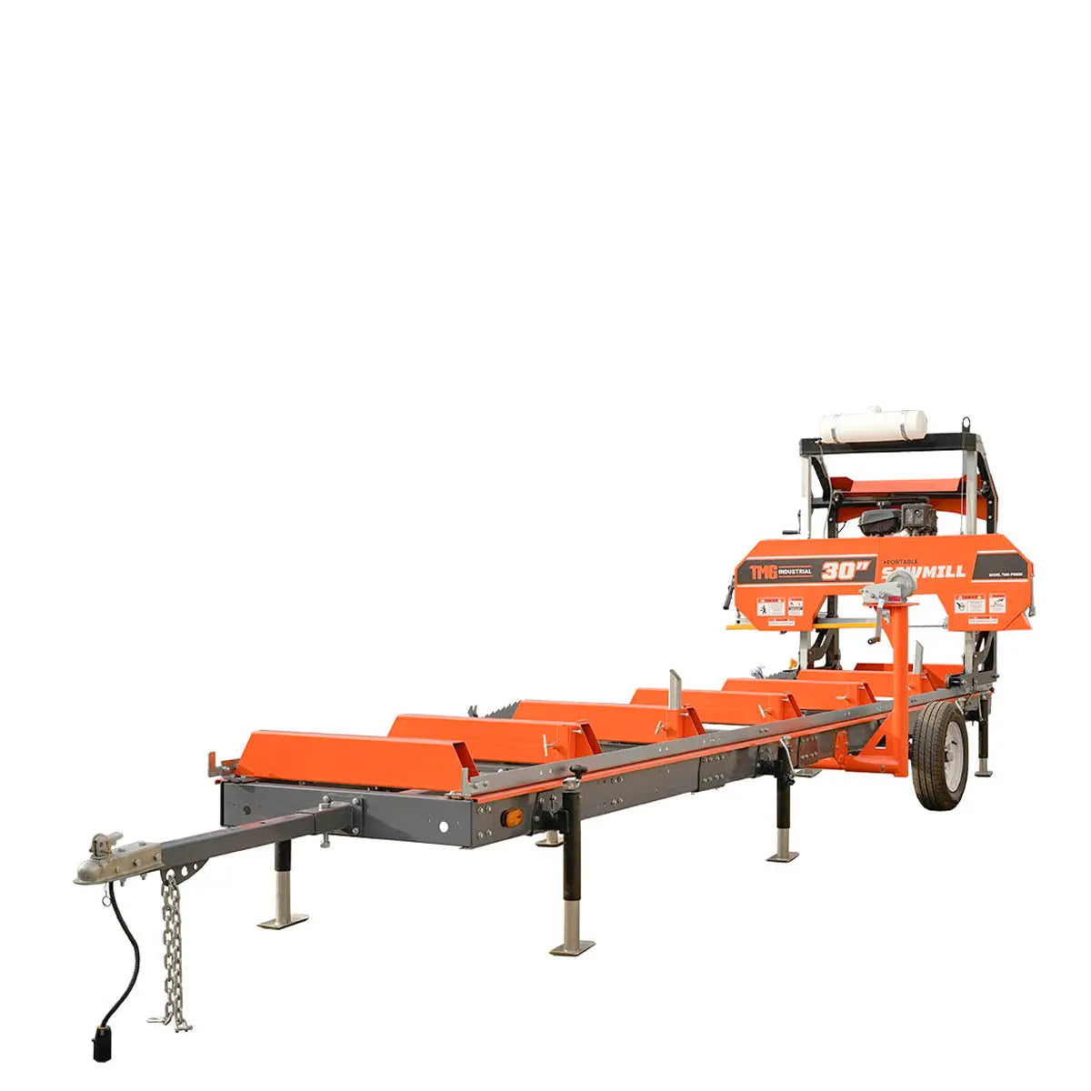 Mobility Combo Kit for Sawmill PSM27 & PSM30, Rubber Torsion Axle, Sawhead Lockdown, Wheel Fenders, Wiring Harness, TMG-PSM27-30-Mjack