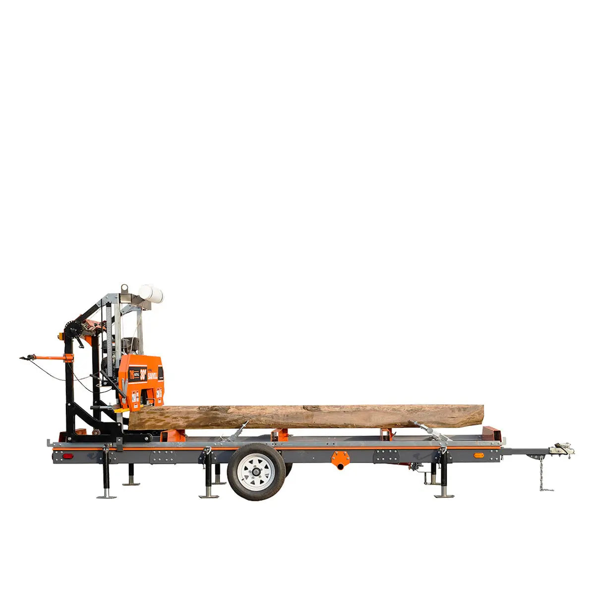 Mobility Combo Kit for Sawmill PSM27 & PSM30, Rubber Torsion Axle, Sawhead Lockdown, Wheel Fenders, Wiring Harness, TMG-PSM27-30-Mjack