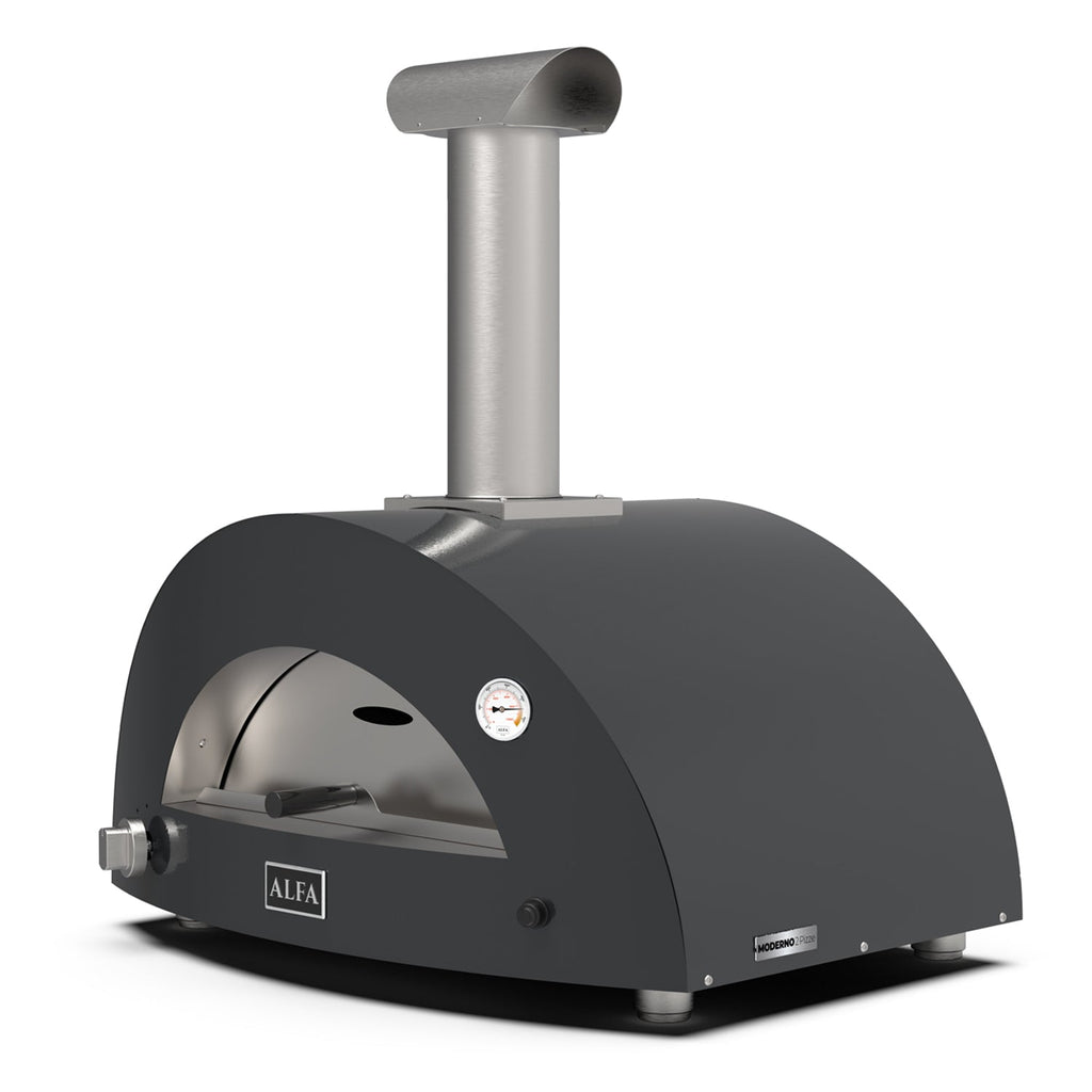 Alfa Moderno 2 Pizze Gas Pizza Oven (LP or NG Fuel)