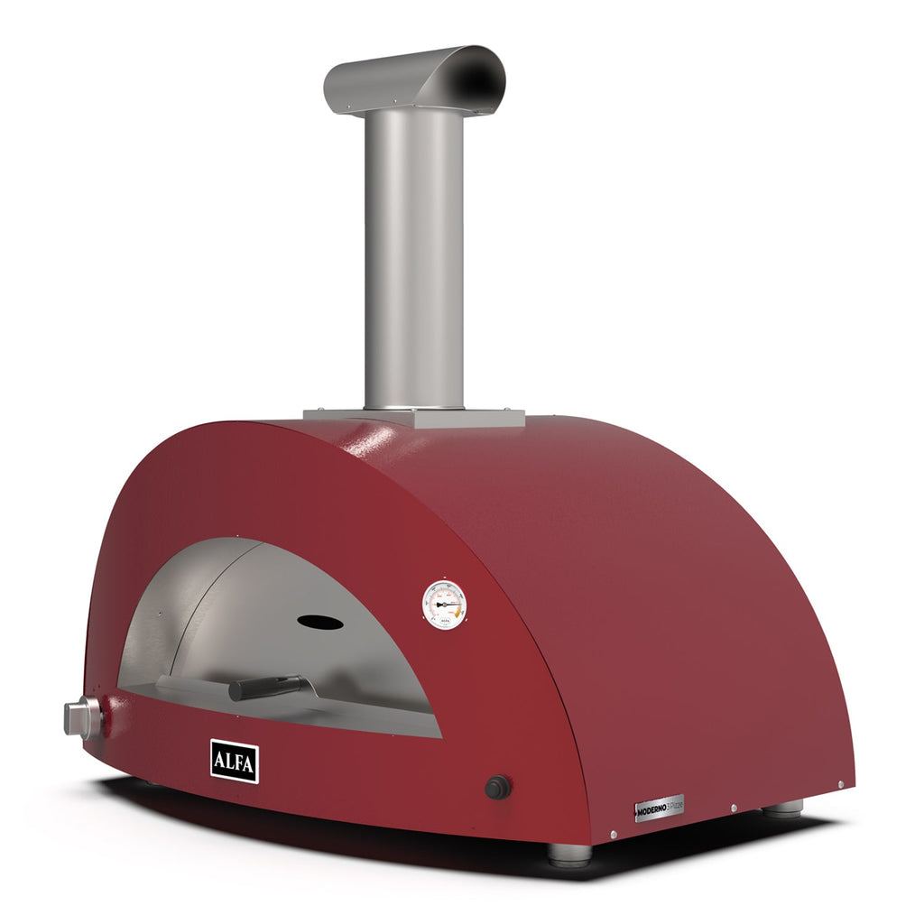 Alfa Moderno 3 Pizze Gas Pizza Oven (LP or NG Fuel)