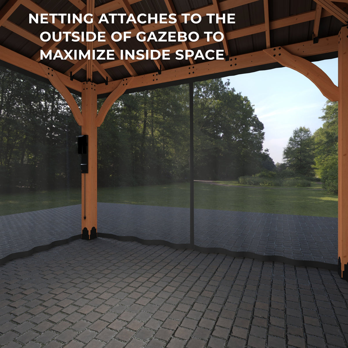 Mosquito Netting Kit-Arlington Gazebos