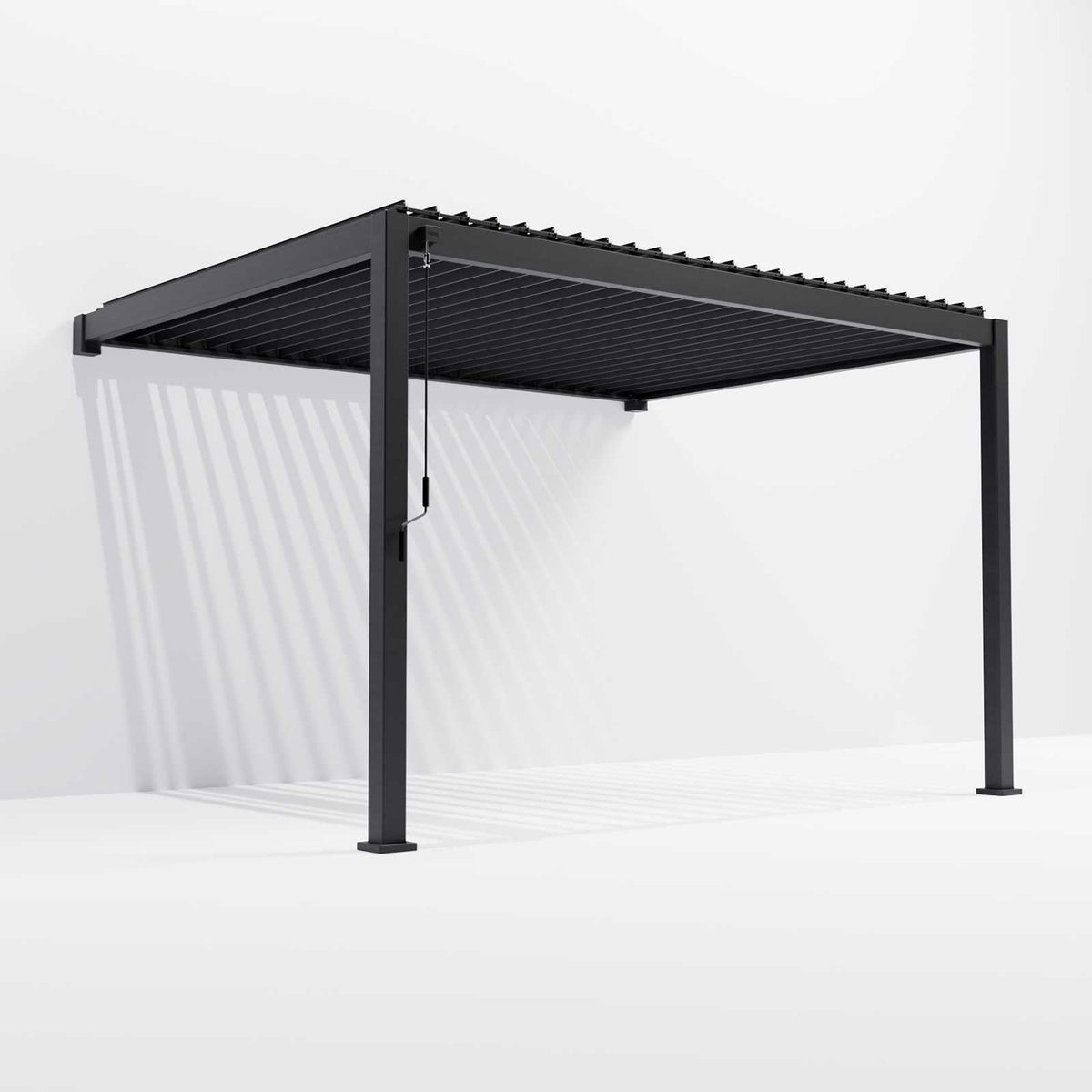 NOVA TITAN 3m x 3m Wall-Mounted Pergola – Grey (2026 Model)