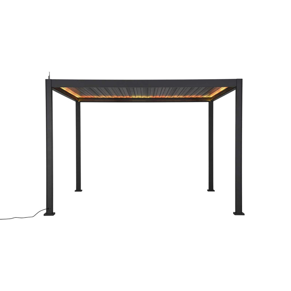 NOVA TITAN PLUS 4m x 3m Rectangular Pergola – Grey (2026 Model)