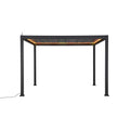 NOVA TITAN PLUS 4m x 3m Rectangular Pergola – Grey (2026 Model)
