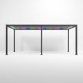 NOVA TITAN PLUS 6m x 3m Rectangular Pergola – Grey (2026 Model)