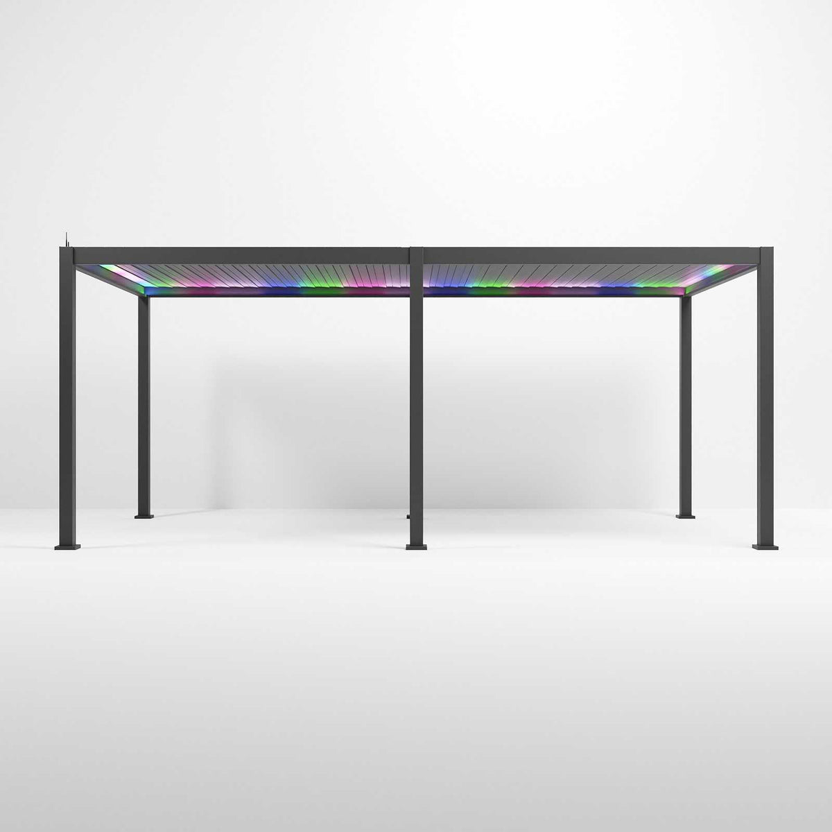 NOVA TITAN PLUS 6m x 3m Rectangular Pergola – Grey (2026 Model)