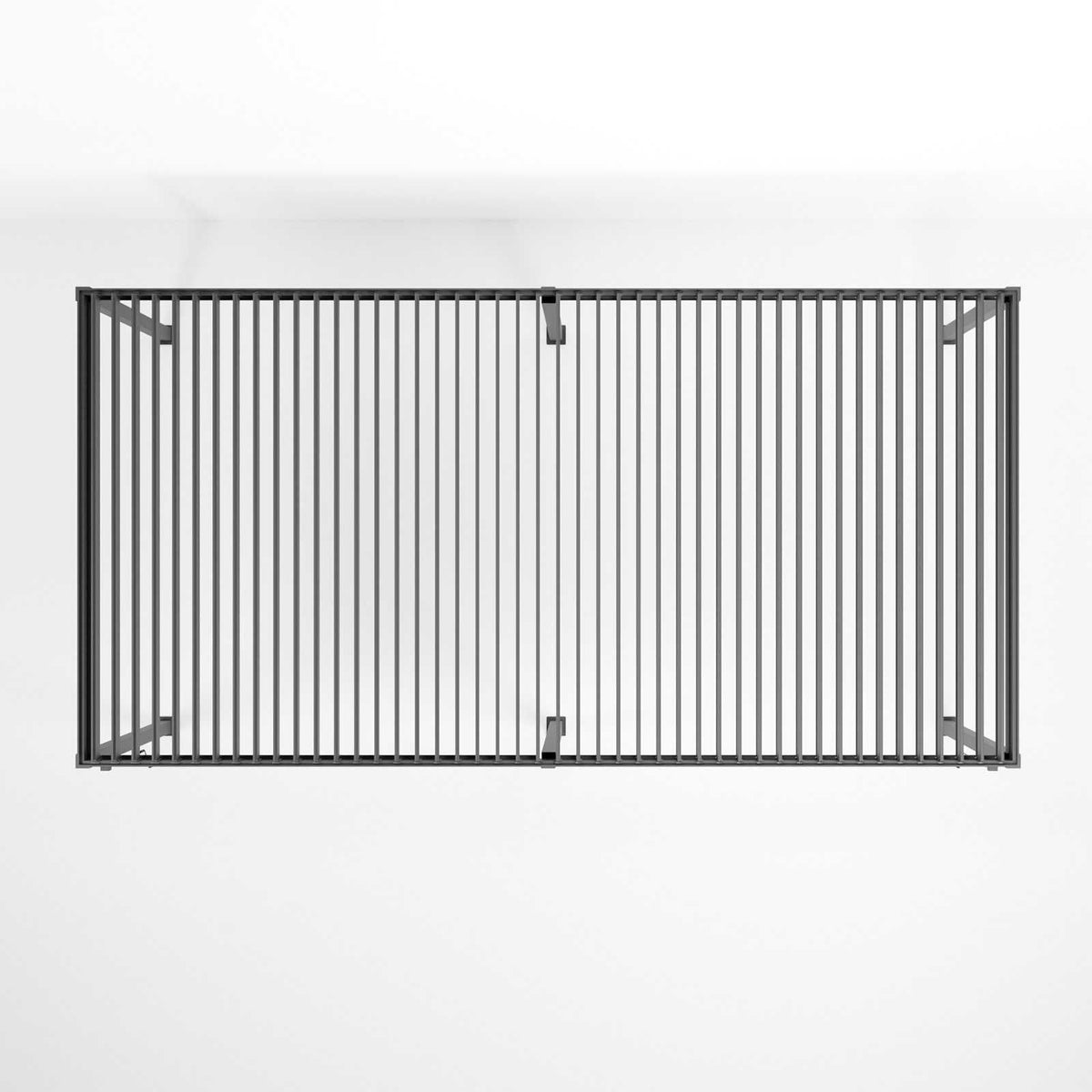 NOVA TITAN 7.2m x 3.6m Rectangular Pergola – Grey (2026 Model)