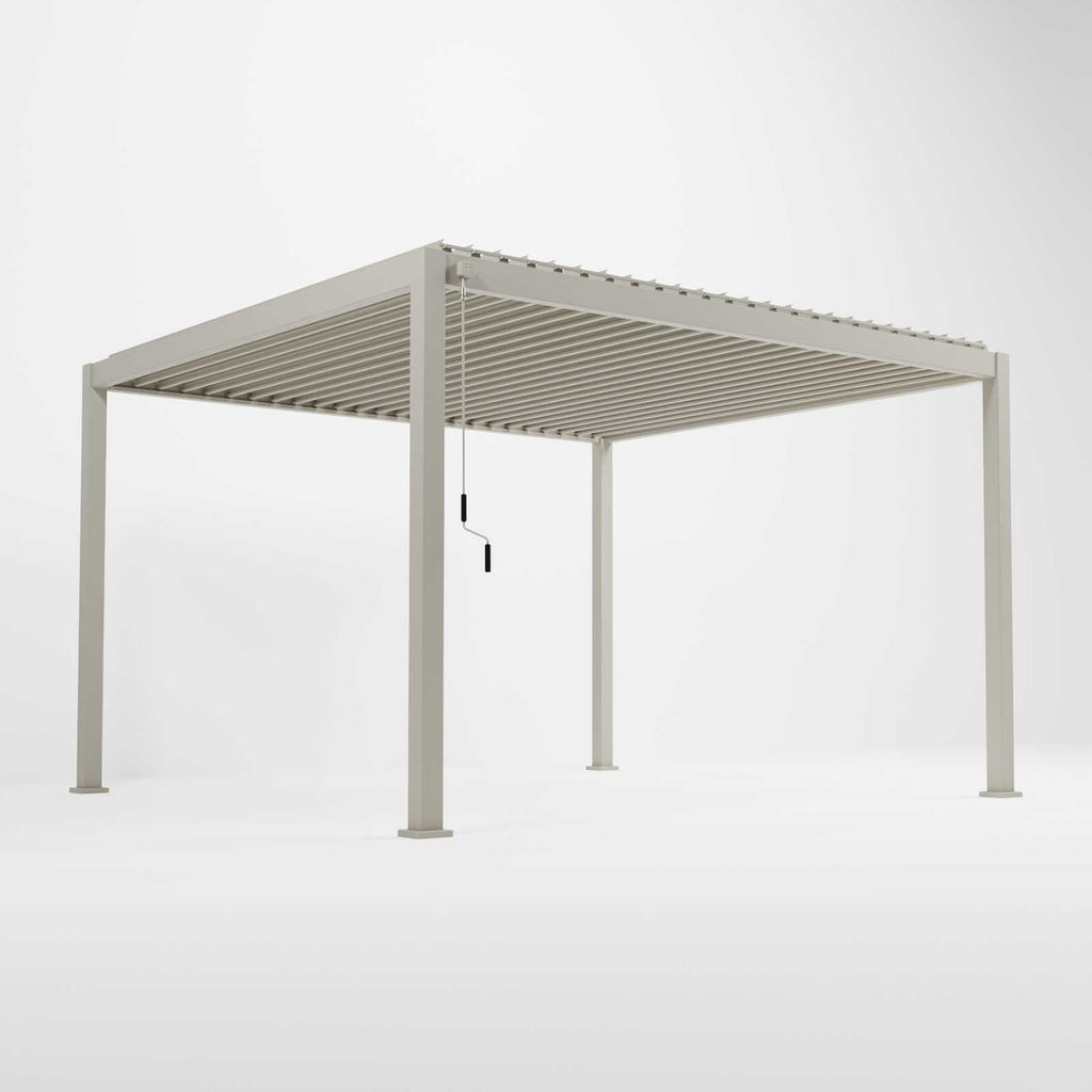 NOVA TITAN 4m x 3m Rectangular Pergola – Pebble (2026 Model)