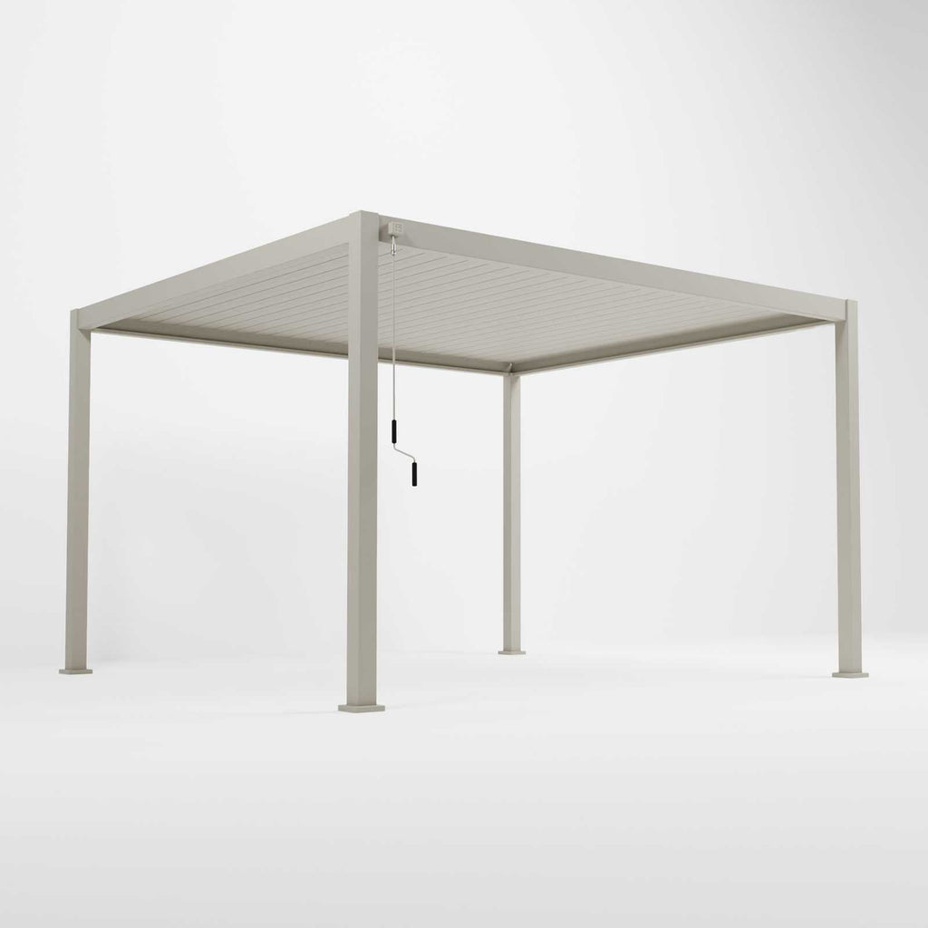 NOVA TITAN 4m x 3.6m Rectangular Pergola – Pebble (2026 Model)