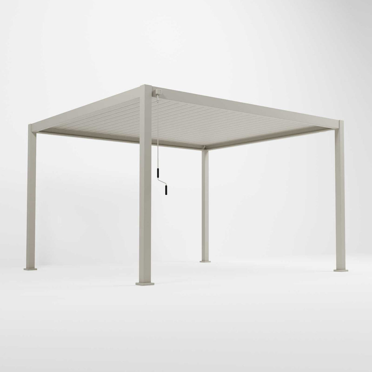 NOVA TITAN 4m x 3.6m Rectangular Pergola – Pebble (2026 Model)