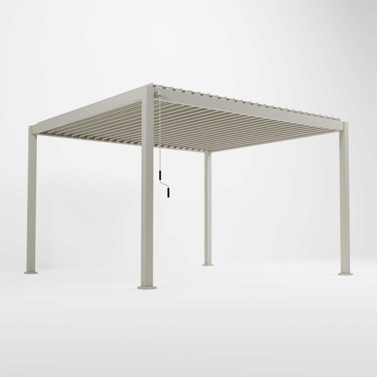 NOVA TITAN 4m x 3.6m Rectangular Pergola – Pebble (2026 Model)