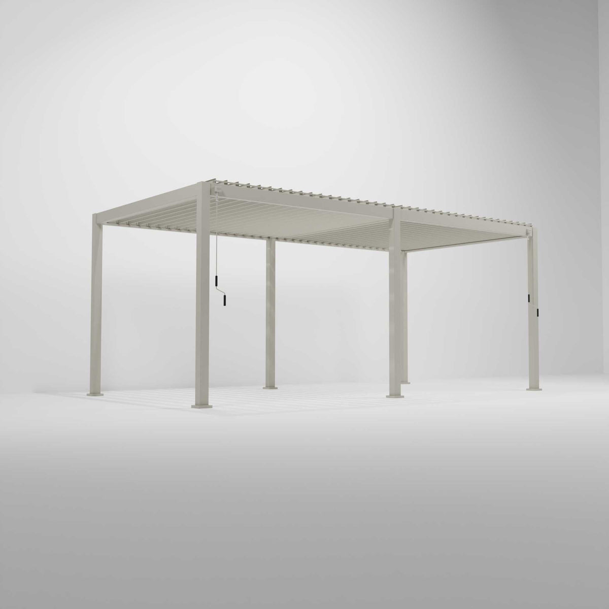 NOVA TITAN 6m x 3.6m Rectangular Pergola – Pebble (2026 Model)