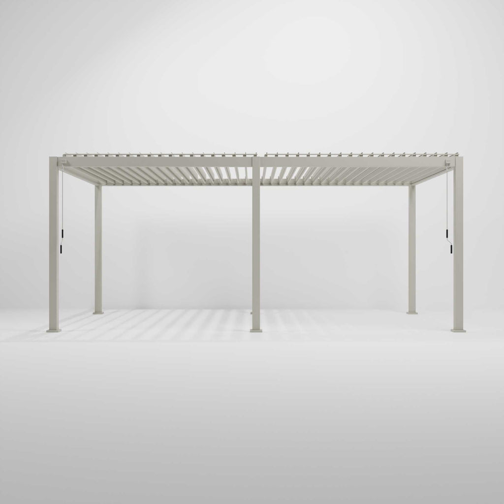 NOVA TITAN 6m x 3.6m Rectangular Pergola – Pebble (2026 Model)