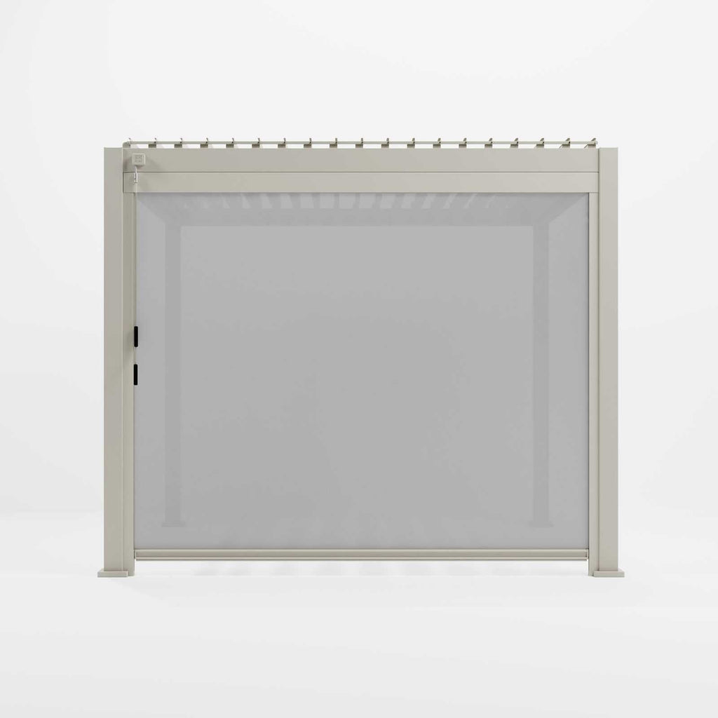 3M NOVA TITAN Aluminium Pergola PRIVACY SCREEN - PEBBLE
