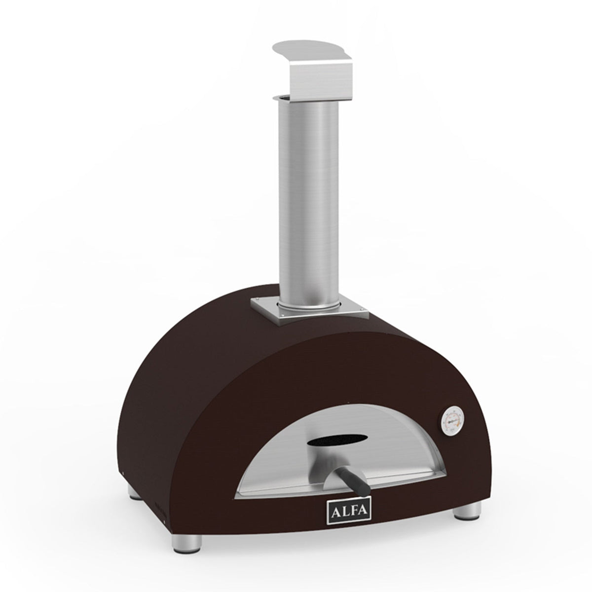 Alfa Moderno Nano Pizza Oven in Copper (Wood Fuel)