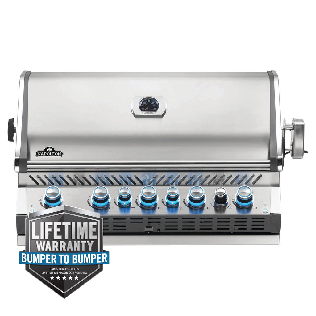 Napoleon Built-in Prestige PRO 665 RB w/ Infared Rear Burner (Stainless Steel) 7-Burner