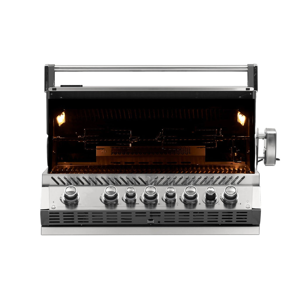Napoleon Built-in Prestige PRO 665 RB w/ Infared Rear Burner (Stainless Steel) 7-Burner