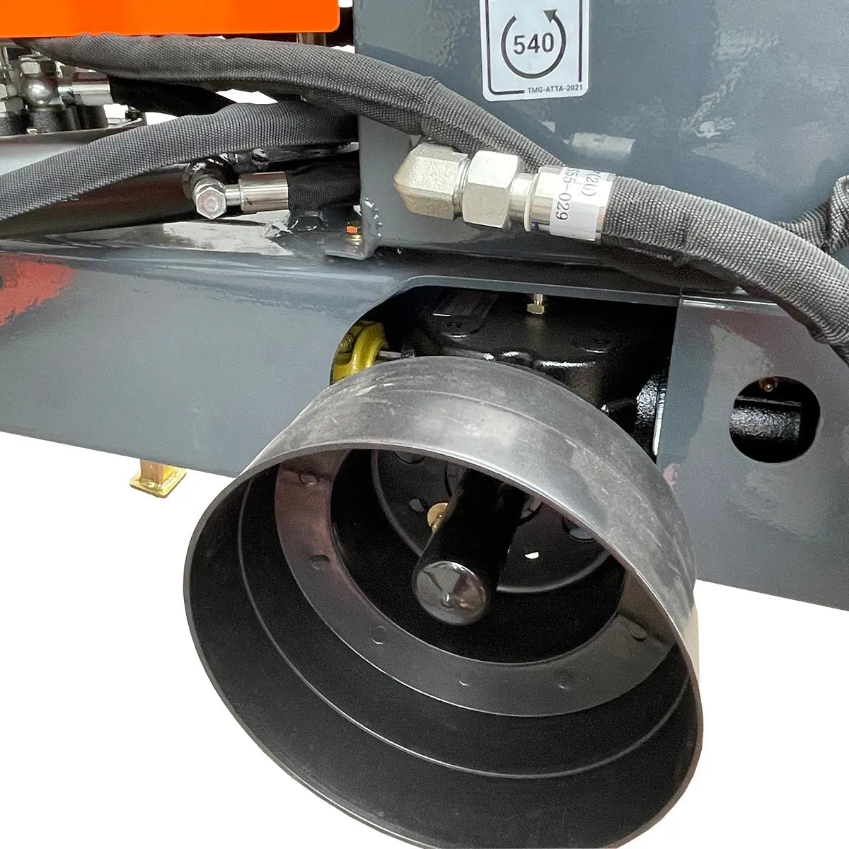 Obstacle Offset Rotary Side Tiller, 28" Working Width, 40-60 HP Tractors, Remote Control Directional Valve, 33 Durable Knives, TMG-RTO70