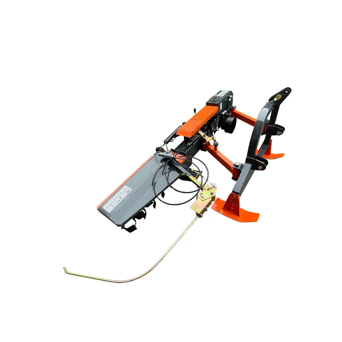 Obstacle Offset Rotary Side Tiller, 28" Working Width, 40-60 HP Tractors, Remote Control Directional Valve, 33 Durable Knives, TMG-RTO70