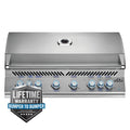 Napoleon Built-In 700 Series 44-inch Gas BBQ Grill with Rear Infrared Burner BIG44RB-1