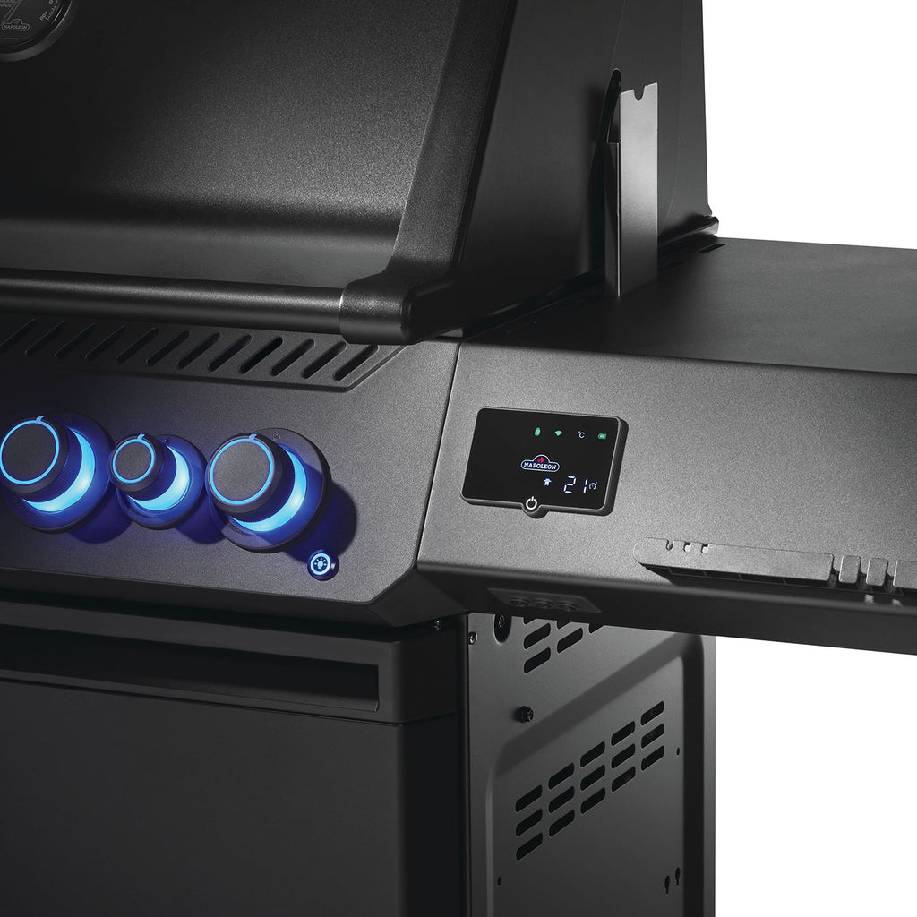 Napoleon Prestige 500 Phantom Connected RSIB w/ Infrared Side and Rear Burner (Matte Black) 6-Burner w/ WiFi & Bluetooth