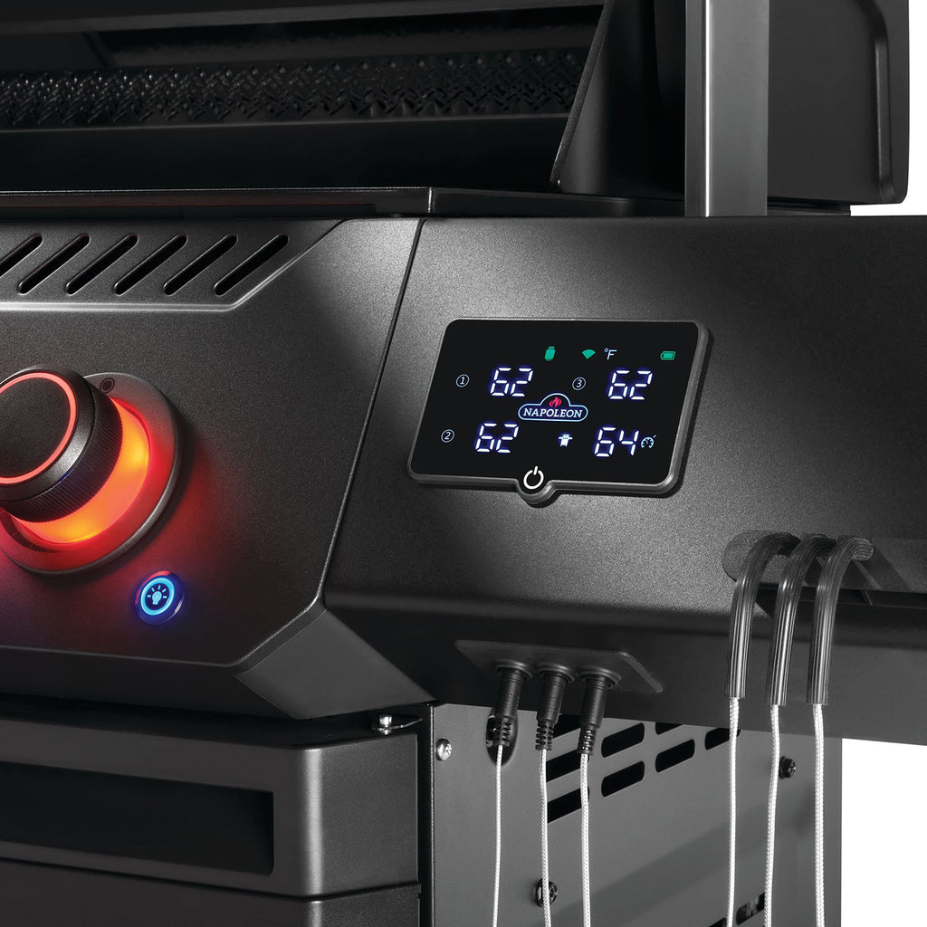 Napoleon Prestige 500 Phantom Connected RSIB w/ Infrared Side and Rear Burner (Matte Black) 6-Burner w/ WiFi & Bluetooth