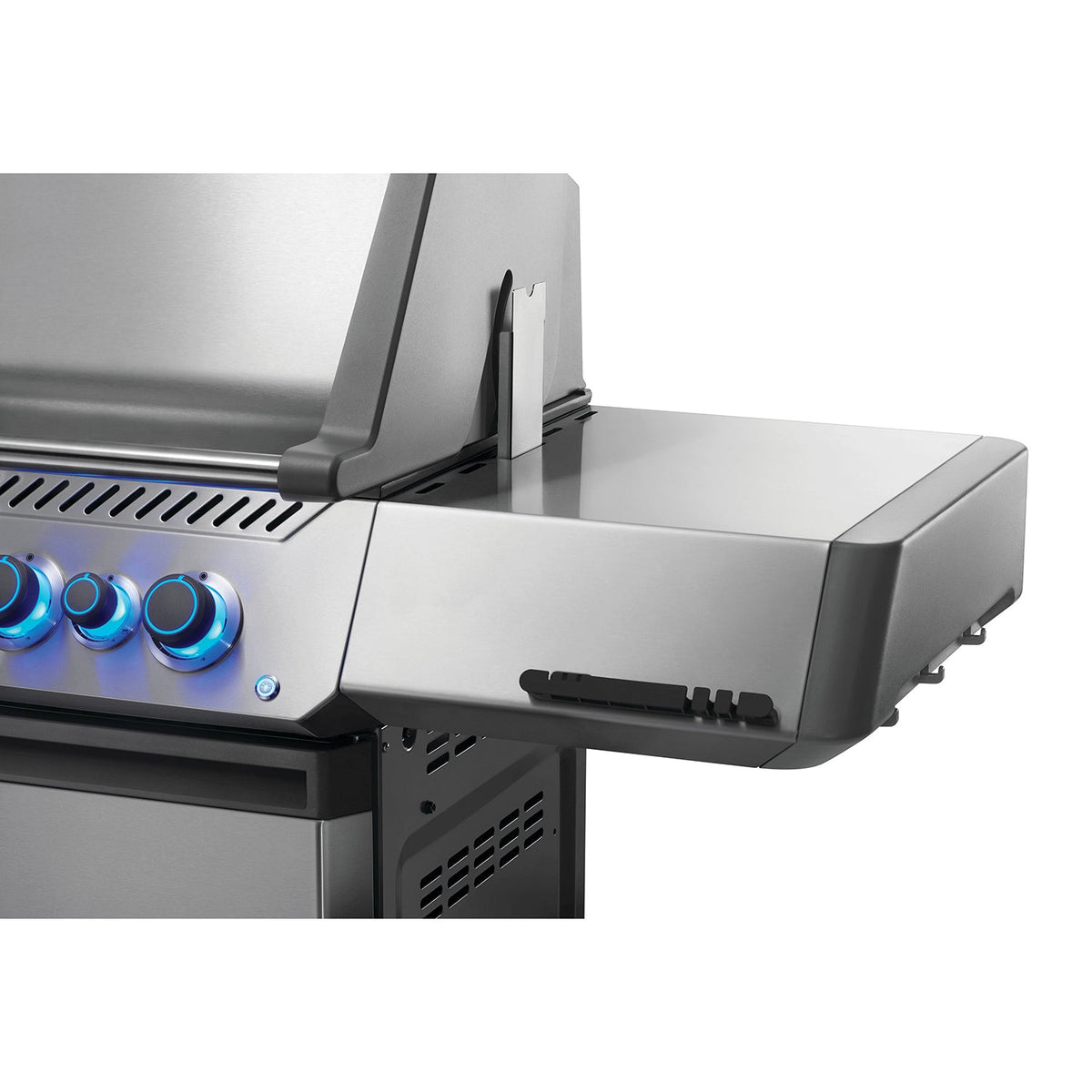 Napoleon Prestige 665 RSIB – Barbecue 7 brûleurs avec brûleurs infrarouges latéral et arrière, acier inoxydable