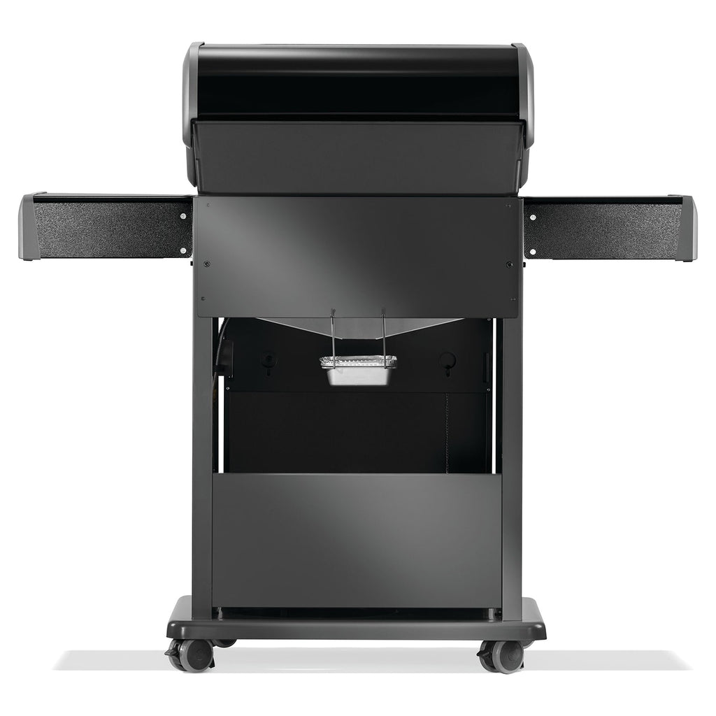 Napoleon Rogue 425 – Barbecue à gaz noir 3 brûleurs avec grilles en acier inoxydable
