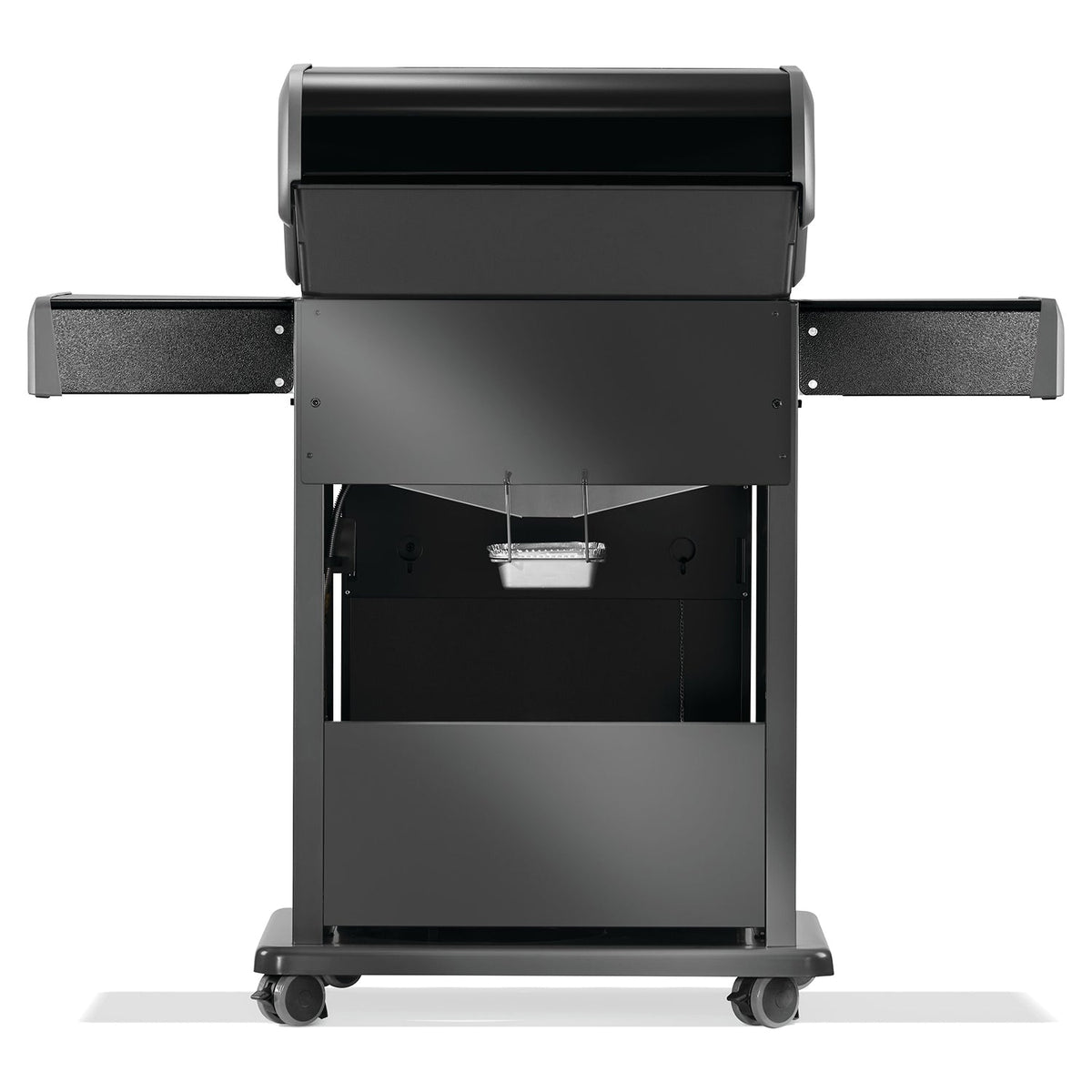 Napoleon Rogue 425 – Barbecue à gaz noir 3 brûleurs avec grilles en acier inoxydable