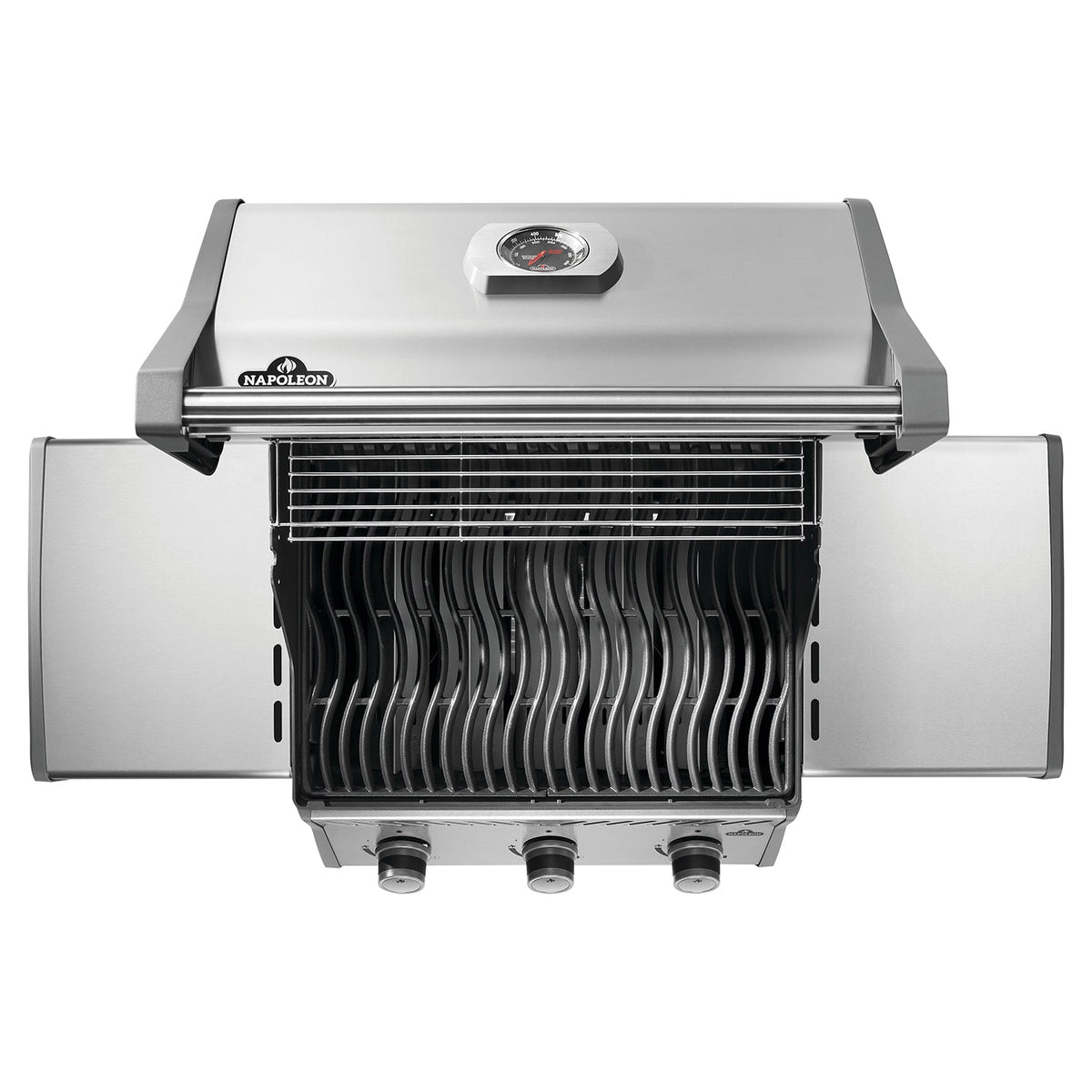 Napoleon Rogue 425 – Barbecue à gaz 3 brûleurs, acier inoxydable