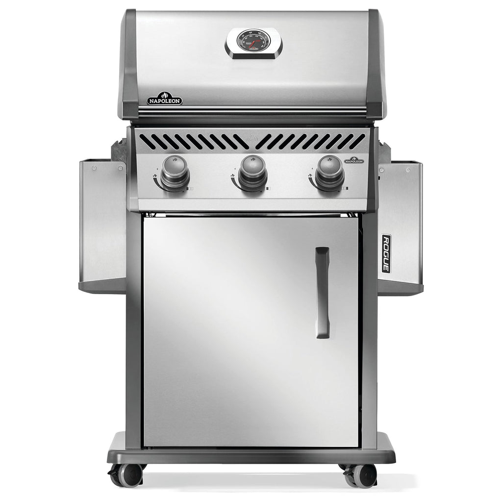 Napoleon Rogue 425 – Barbecue à gaz 3 brûleurs, acier inoxydable