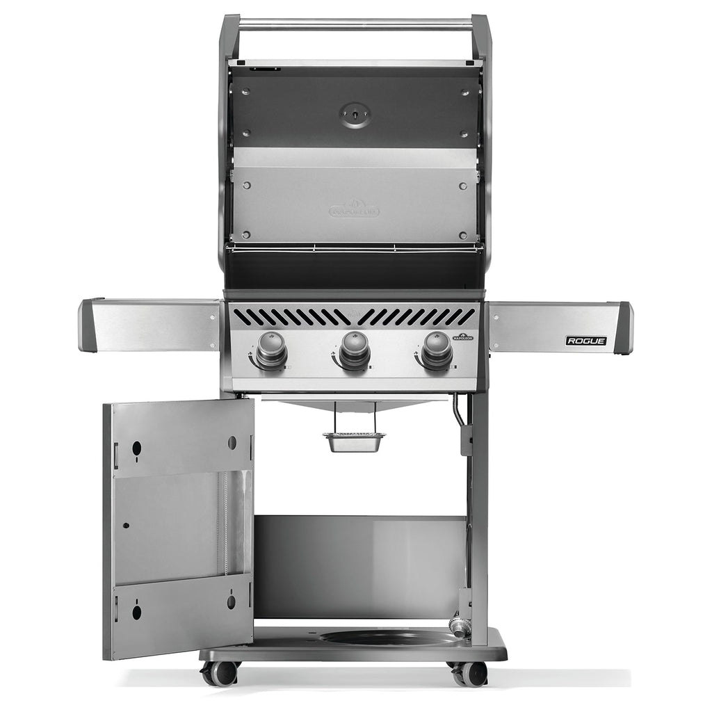 Napoleon Rogue 425 – Barbecue à gaz 3 brûleurs, acier inoxydable
