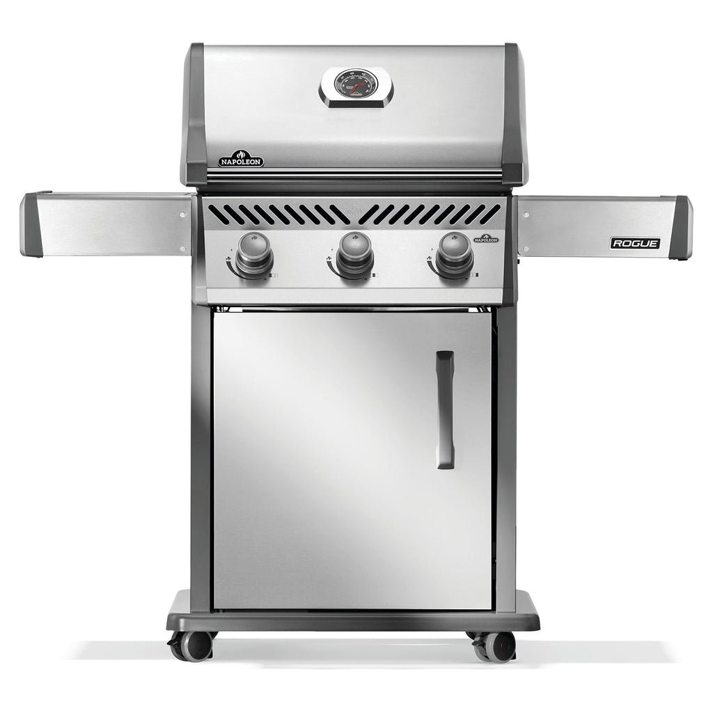 Napoleon Rogue 425 – Barbecue à gaz 3 brûleurs, acier inoxydable