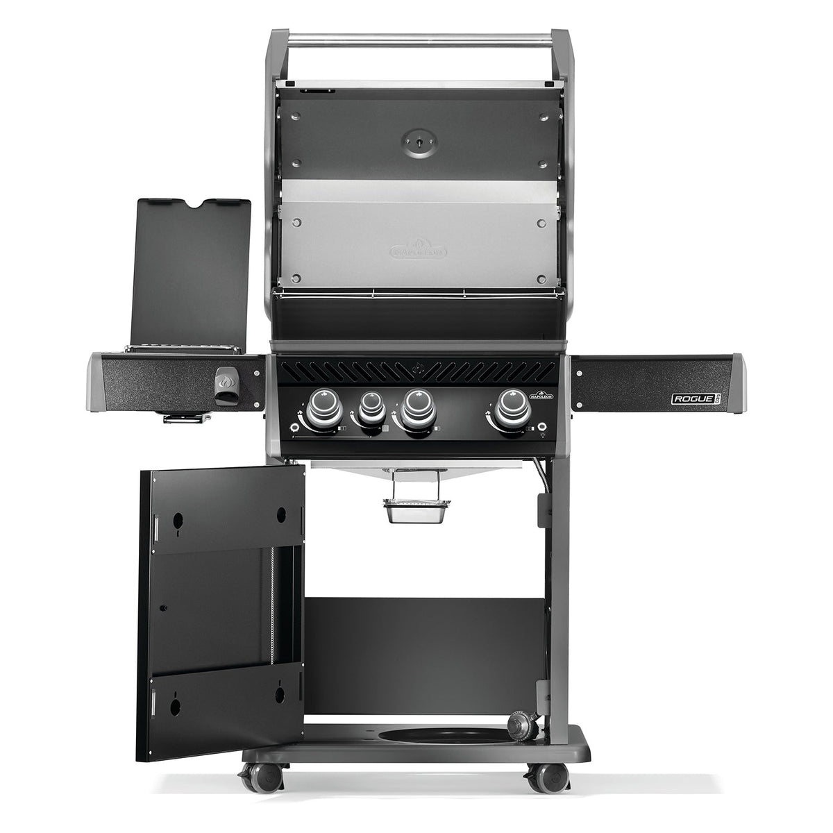 Napoleon Rogue PRO 425 SIB w/ Infrared Side Burner (Black) 4-Burner