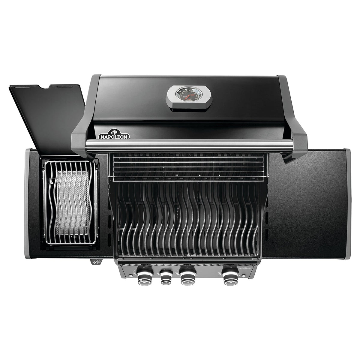 Napoleon Rogue PRO 425 SIB w/ Infrared Side Burner (Black) 4-Burner