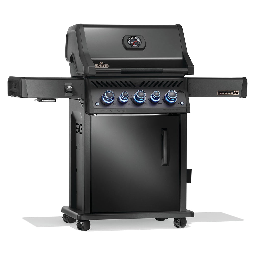 Napoleon Rogue PRO-S 425 RSIB Phantom w/ Infrared Side & Rear Burner (Matte Black) 5-Burner