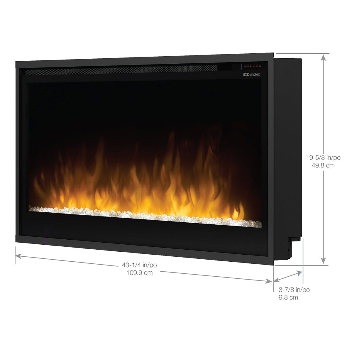 Dimplex Multi-Fire SL 42" Slim Linear Electric Fireplace PLF4214-XS