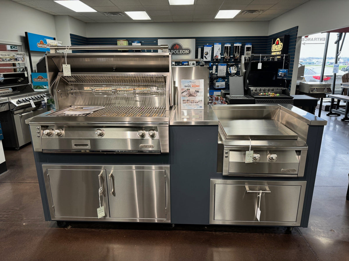 Challenger 90" Aluminum Island w/ Casters