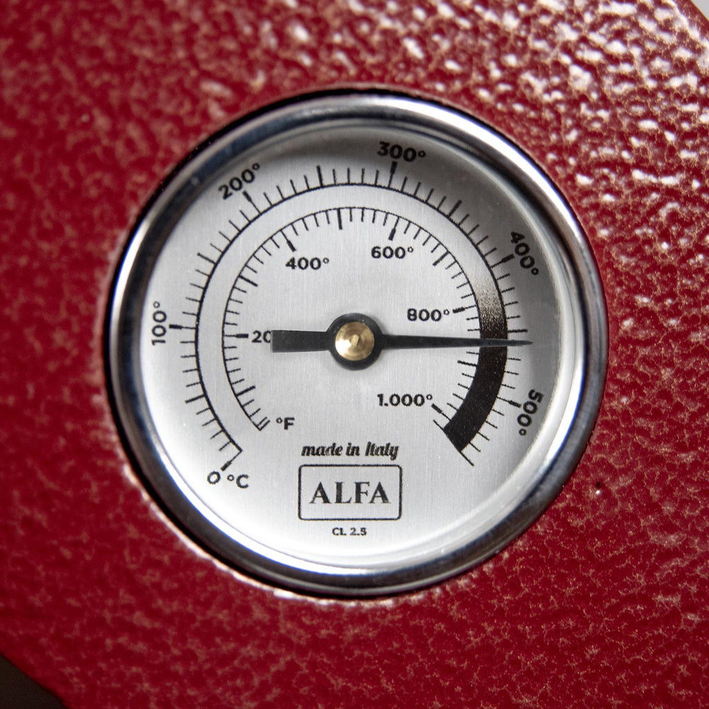 Alfa Moderno Portable Pizza Oven in Antique Red (LP)