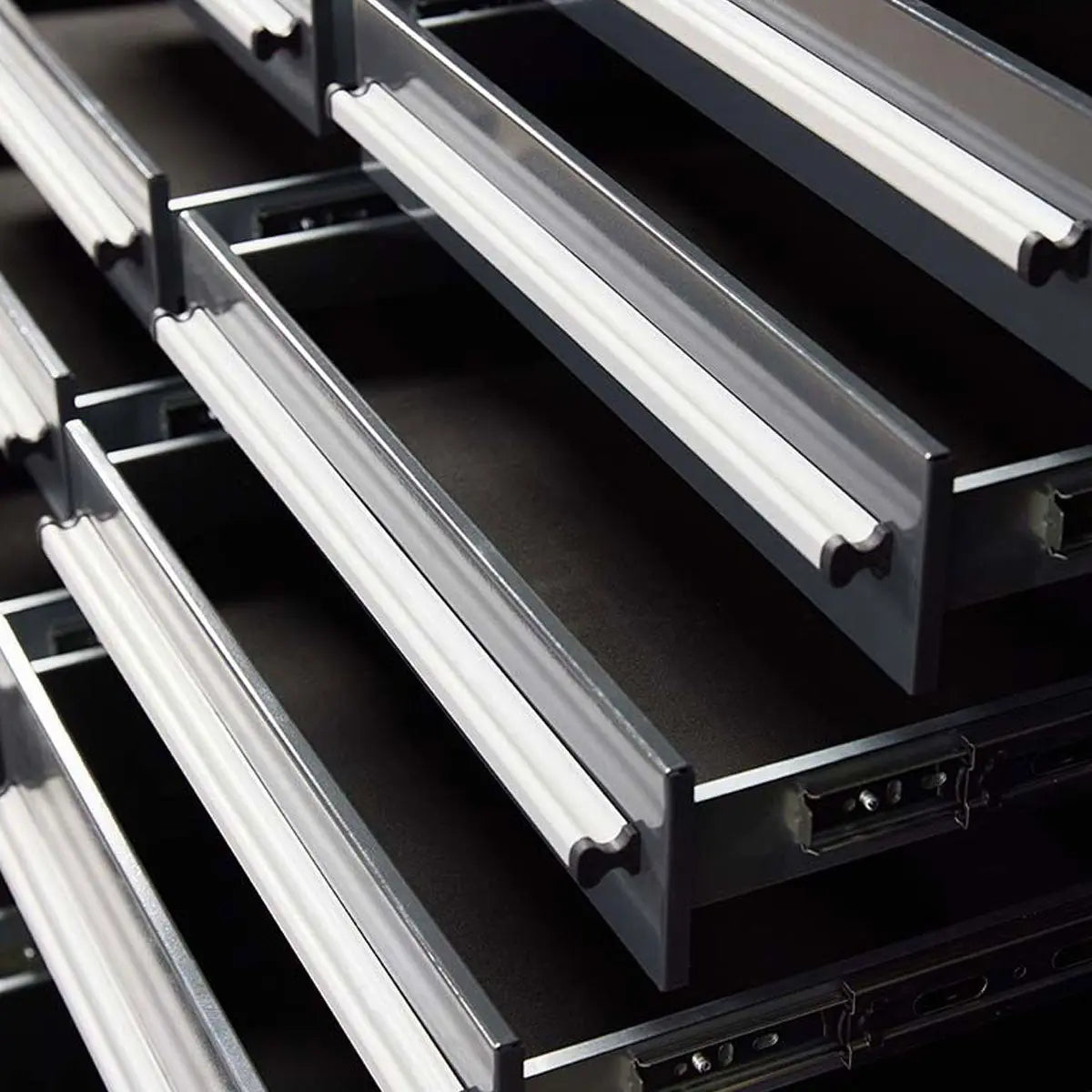 TMG Heavy Series™ 7-Ft 12-Drawer Workbench with Stainless Steel Top, Ball Bearing Double Slides & Casters TMG-WB712