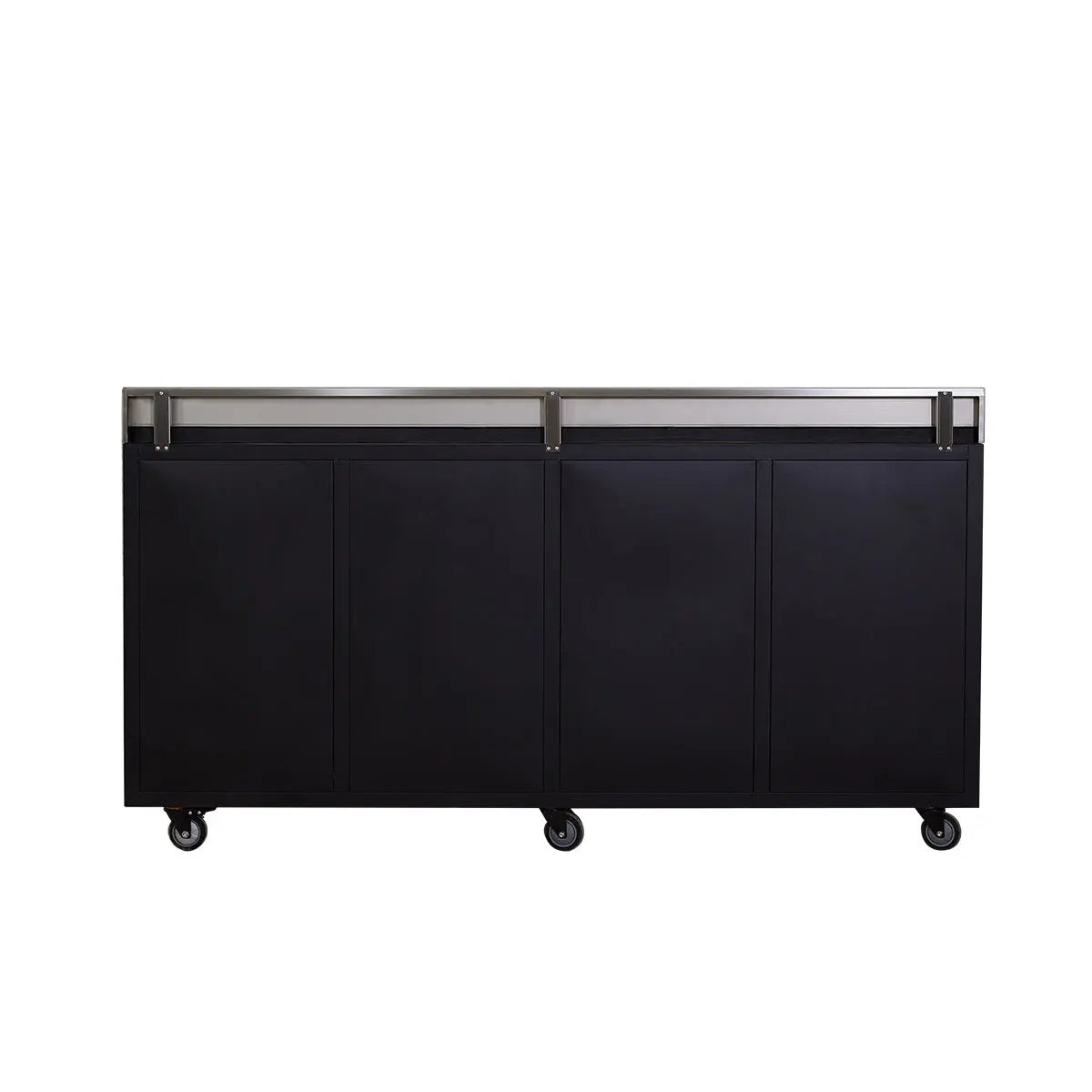 TMG Heavy Series™ 7-Ft 24-Drawer Workbench with Stainless Steel Top, Ball Bearing Double Slides & Casters TMG-WB724