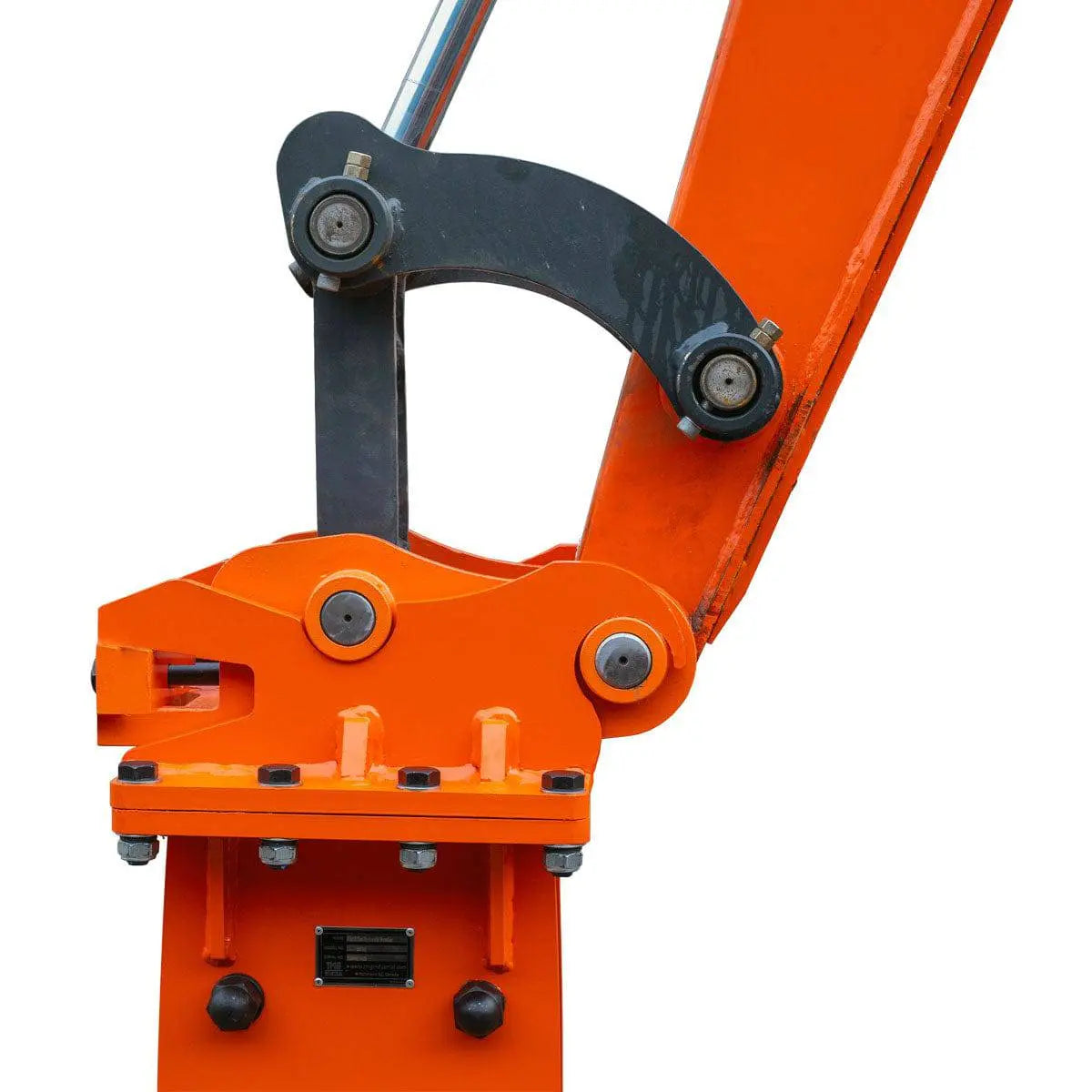 Quick Coupler for 4-7 Ton Excavator Attachments (TMG-ECP41, TMG-HB70Q, TMG-EPD700), Bolt Retainer Safety Plate, TMG-EQC07