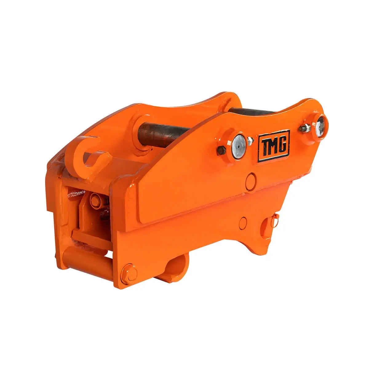 Quick Coupler for Excavator, 45mm Pin Diameter, 260-320mm Pin Spread, Built-In Lifting Point (3300 Lb Rating), TMG-EQC45
