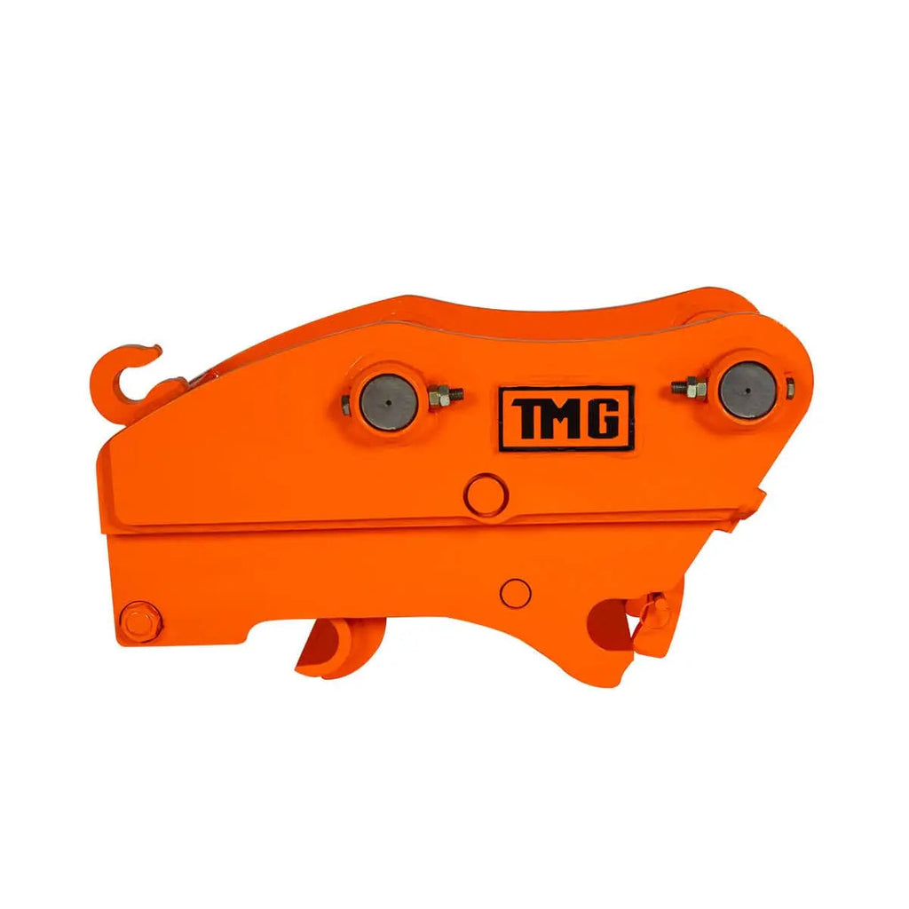 Quick Coupler for Excavator, 50mm Pin Diameter, 260-320mm Pin Spread, Built-In Lifting Point (3300 Lb Rating), TMG-EQC50