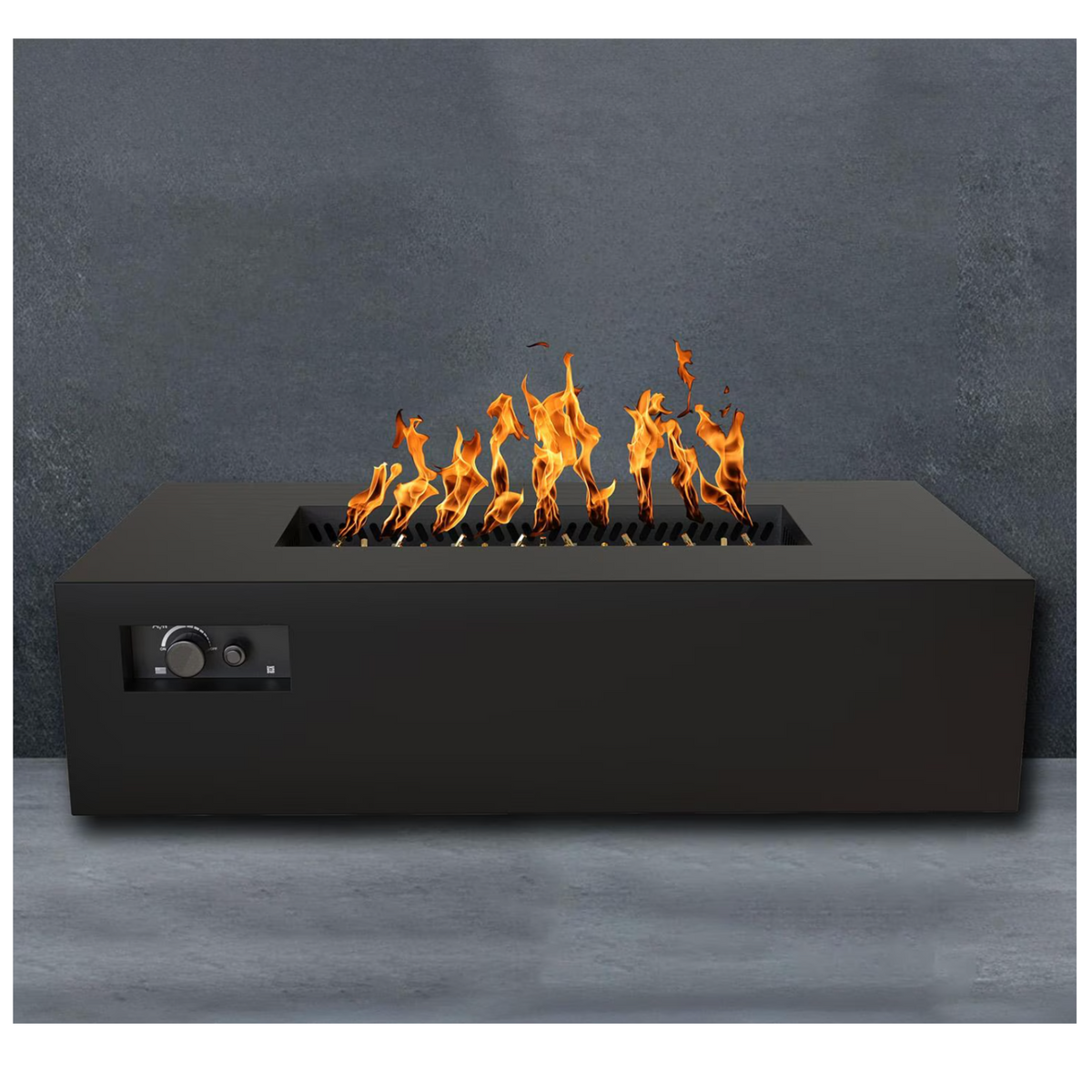 WARMING TRENDS AON R60 – Table brasero à gaz rectangulaire 60 pouces