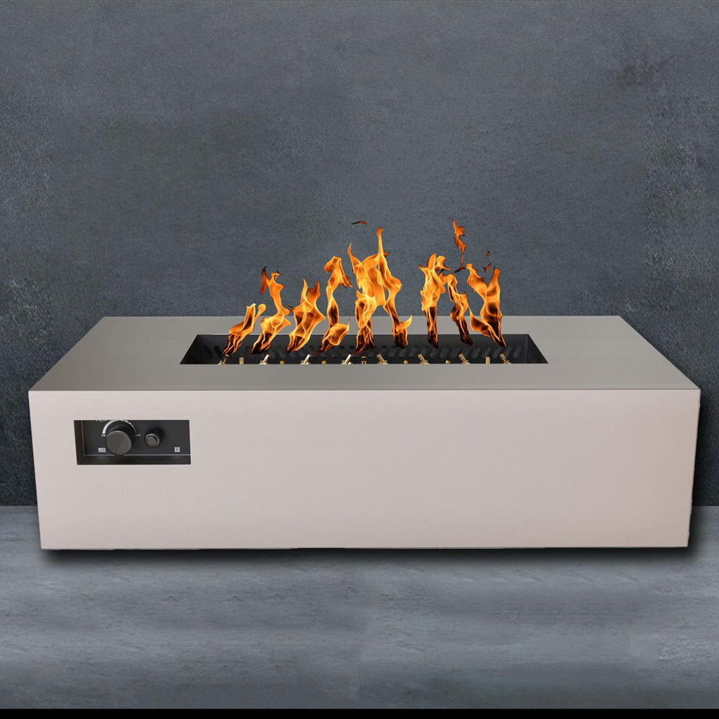 WARMING TRENDS AON R60 – Table brasero à gaz rectangulaire 60 pouces