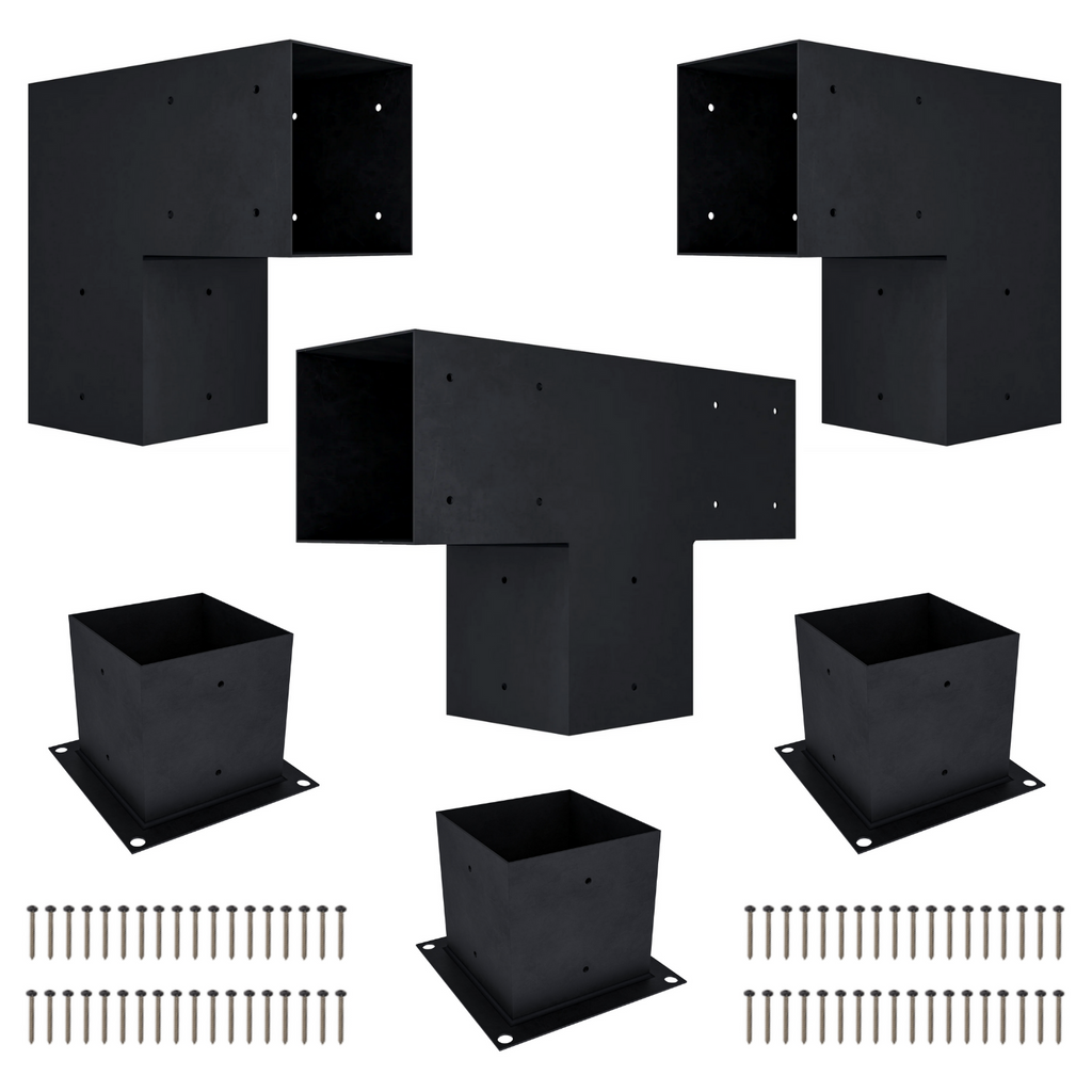 Up to 24' Stand-Alone Backyard Privacy Wall Kit (2 Wall Sections w/ 6x6 Frame)