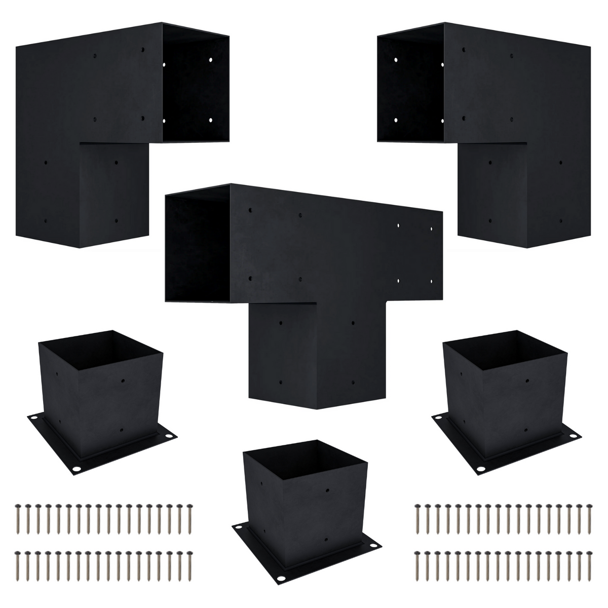 Up to 24' Stand-Alone Backyard Privacy Wall Kit (2 Wall Sections w/ 6x6 Frame)