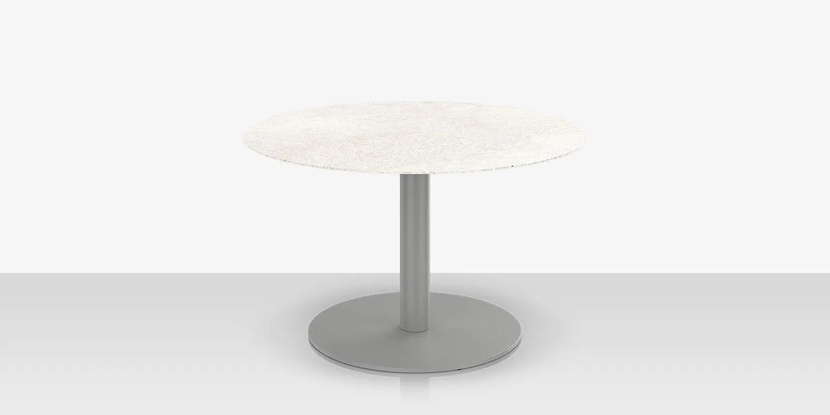 Decoscape Oliver 30" Round Rimless Porcelain Dining Table Top
